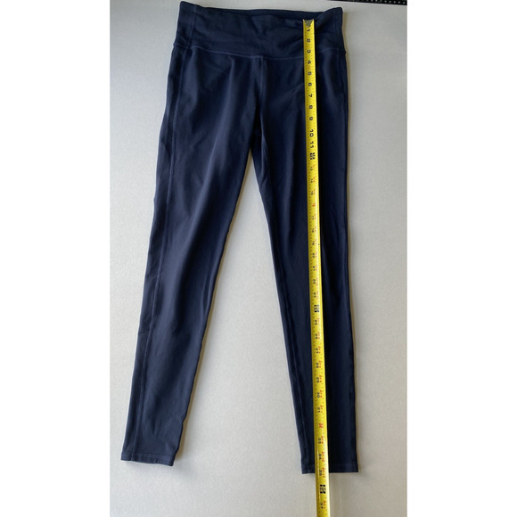 Athleta Leggings Womens Size Medium Navy Blue Skinny Stretchy Workout Gym Pants - Picture 6 of 9